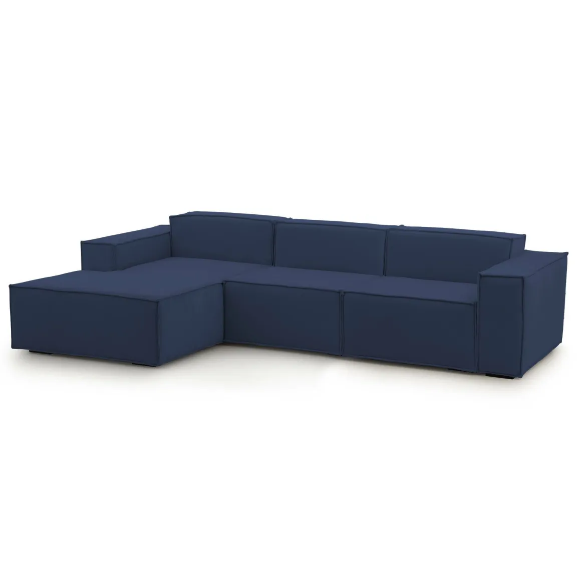Divano design blu 300x170x70h cm - Alganibra