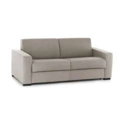 Divani Fissi 2 Posti|Salotto > Dmora Divano design tortora 200x95x90h cm - Azier Grigio Tortora