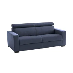 Divani Fissi 2 Posti|Salotto > Dmora Divano elegante 160x95x85h cm - Nukualofa Blu