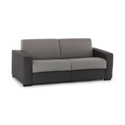 Divani Fissi 2 Posti|Salotto > Dmora Divano elegante grigio e antracite 180x95x90h cm - Cianite Grigio, Grigio Antracite