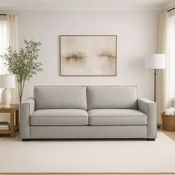 Divano elegante grigio 160x95x90h cm - Aglientu