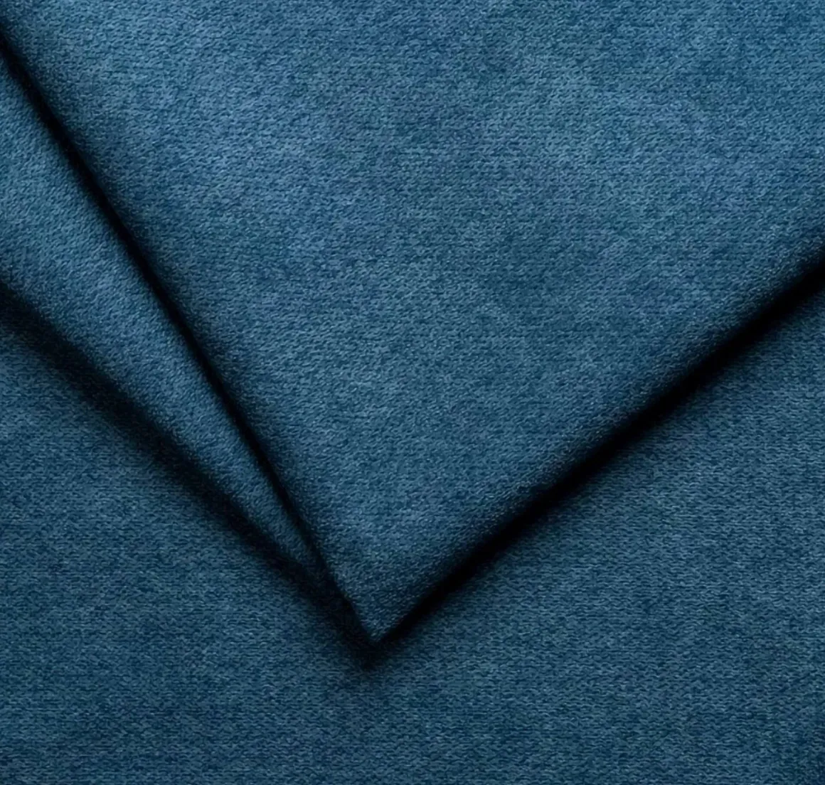 Divano Fisso 2 Posti blu Sfoderabile Idrorepellente 200x95x100h cm, Lavabile Made in Italy - Letino