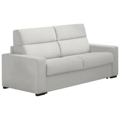 Divani Fissi 2 Posti > Dmora Divano Fisso 2 Posti Sfoderabile Idrorepellente 205x95x100h cm, Lavabile Made in Italy - Flaibano Grigio Chiaro