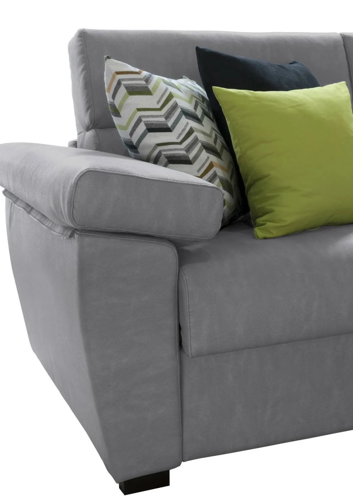 Divani Fissi 2 Posti > Dmora Divano Fisso 2 Posti Sfoderabile Idrorepellente 200x95x100h cm, Lavabile Made in Italy - Letino Grigio