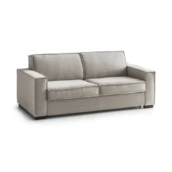 Divani Fissi 2 Posti|Salotto > Dmora Divano lavabile tortora 180x95x90h cm - Ayramah Grigio Tortora