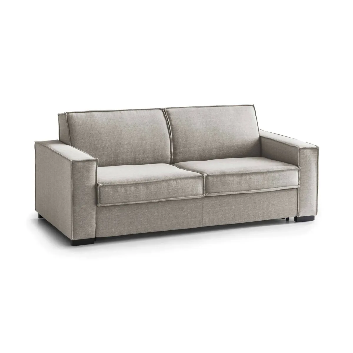 Divani Fissi 2 Posti|Salotto > Dmora Divano lavabile tortora 180x95x90h cm - Ayramah Grigio Tortora