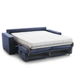 Divani Letto 2 Posti|Salotto > Dmora Divano letto apertura girevole 160x95cm - Alinia Blu