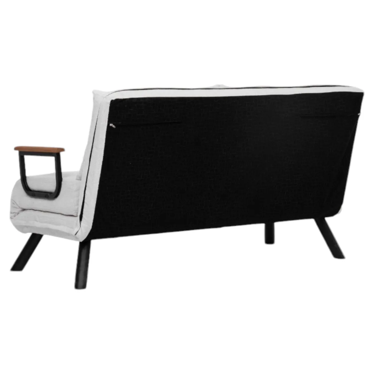 Divani Letto 2 Posti|Divano Contenitore Letto > Dmora Divano letto compatto 133x78cm - Calvin Bianco