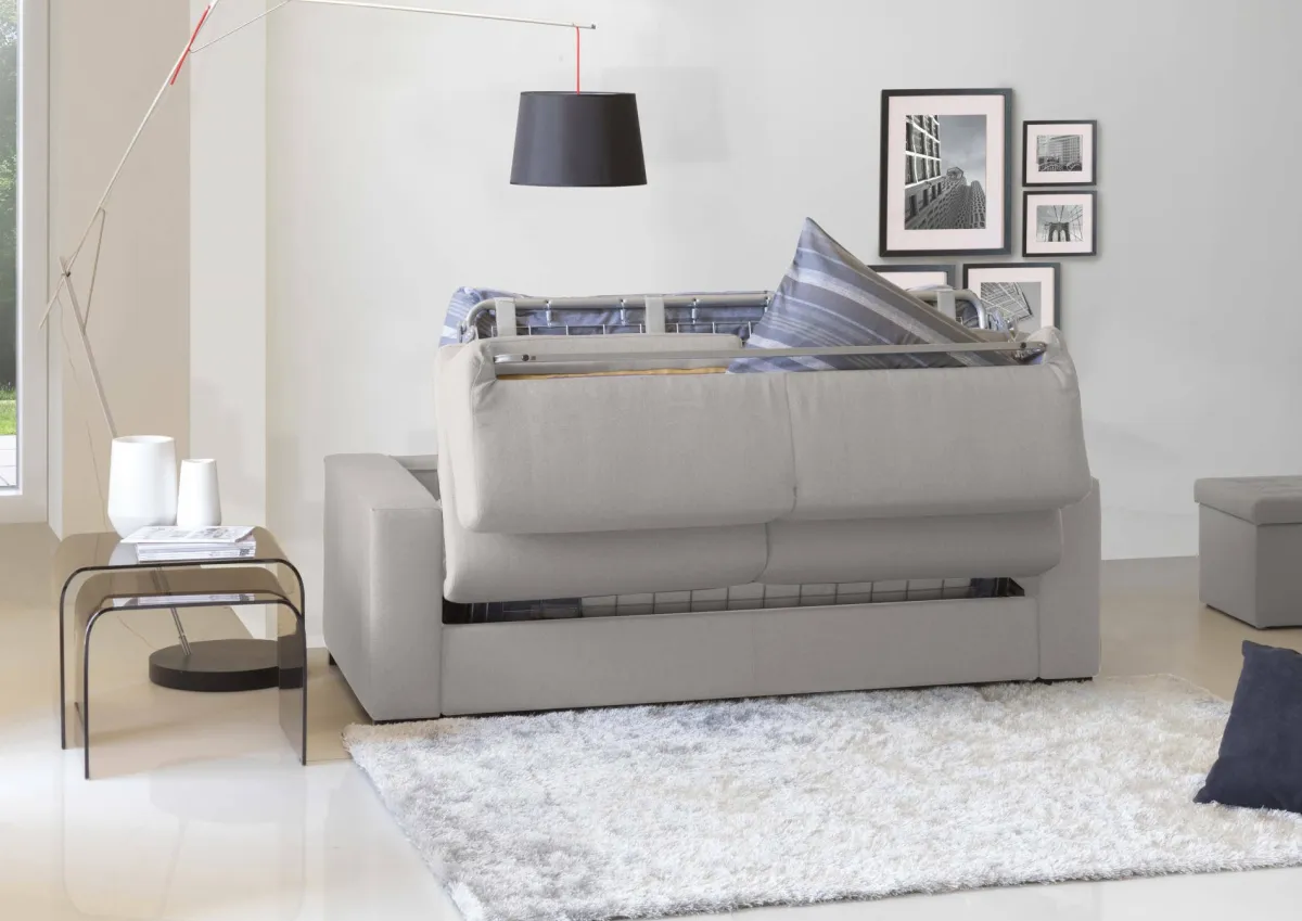 Divani Letto 2 Posti|Salotto > Dmora Divano letto compatto 180x95cm - Akito Grigio