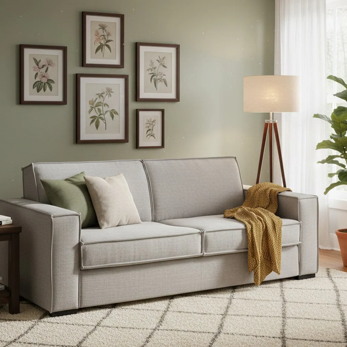 Divani Angolari|Divani Letto Con Penisola > Dmora Divano letto compatto 260x95cm - Allegria Grigio