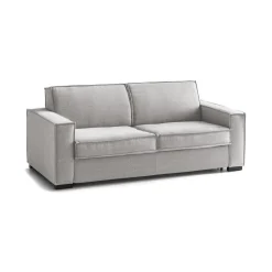 Divani Angolari|Divani Letto Con Penisola > Dmora Divano letto compatto 260x95cm - Allegria Grigio