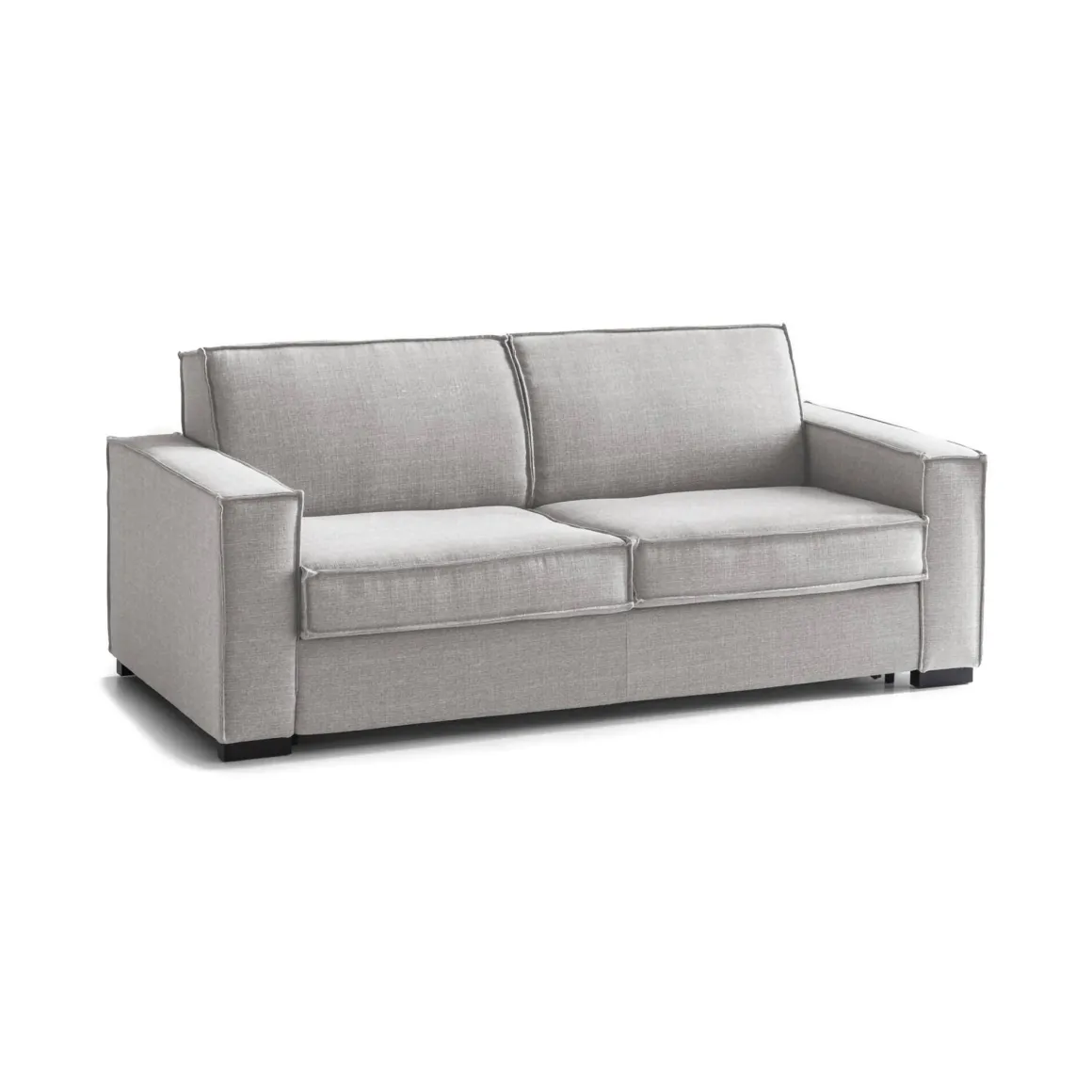 Divani Angolari|Divani Letto Con Penisola > Dmora Divano letto compatto 260x95cm - Allegria Grigio