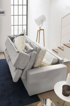 Divani Angolari|Divani Letto Con Penisola > Dmora Divano letto con penisola 280x95cm - Achico Grigio