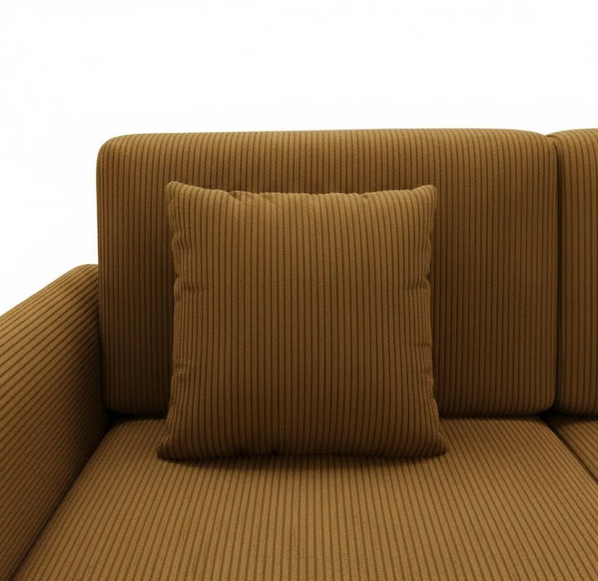 Divani Angolari|Divani Letto Con Penisola > Dmora Divano Letto con Penisola Contenitore Reversibile 245x185 cm, Reclinabile - Ranco Marrone