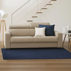 Divano letto contenitore beige 220x95cm - Action