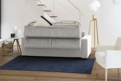 Divano letto contenitore grigio 280x95cm - Alibabah