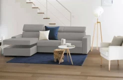 Divano letto contenitore grigio 280x95cm - Alibabah