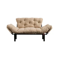 Divano letto design crema 155x70cm - Guchol