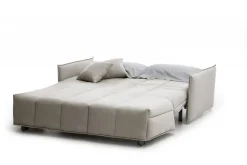 Divano letto elegante beige 150x90cm - Alaric