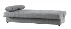 Divani Letto 3 Posti|Salotto > Dmora Divano letto in legno 190x70cm - Aza Grigio