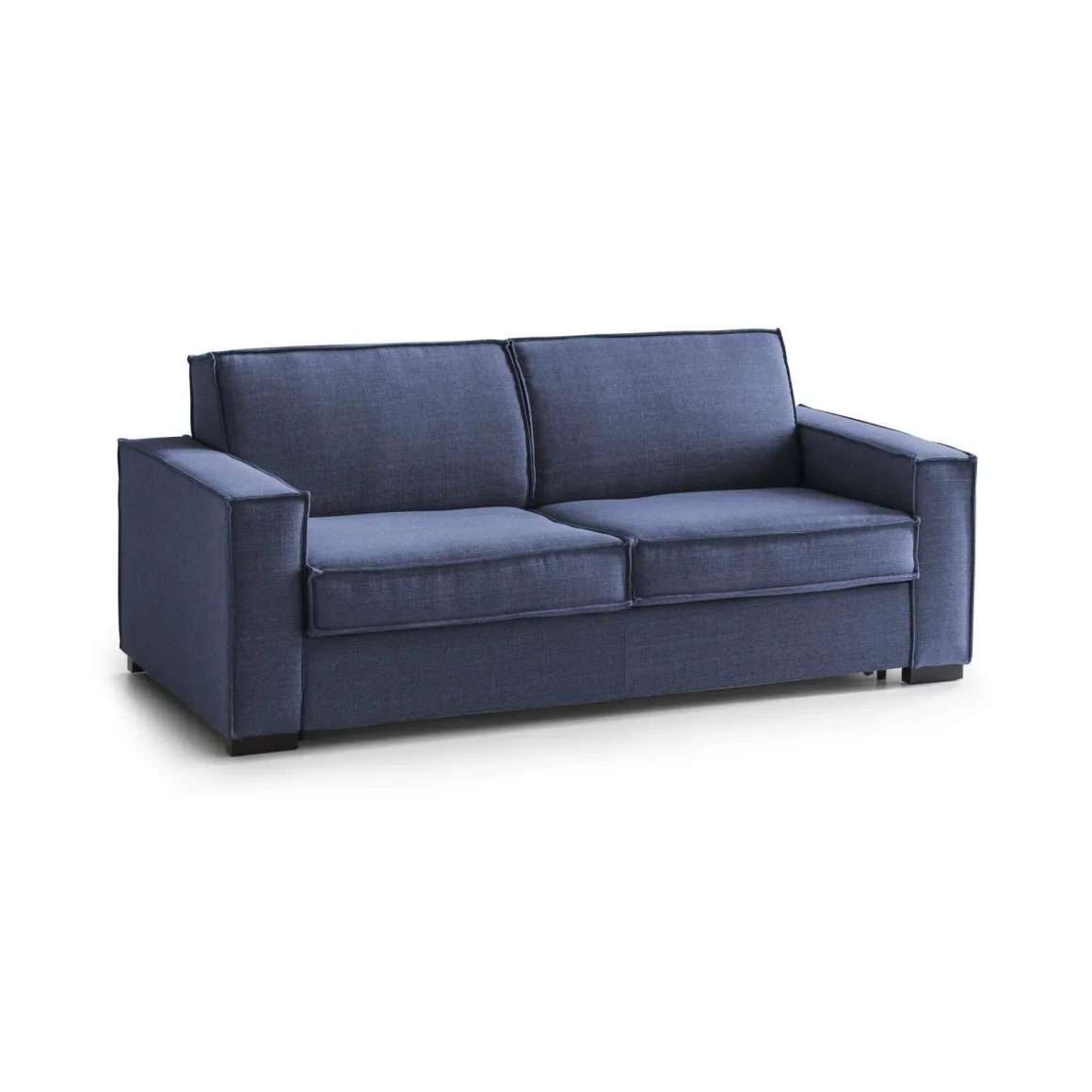 Divano letto lavabile blu 200x95cm - Adalberto
