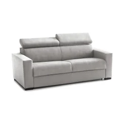 Divani Letto 2 Posti|Salotto > Dmora Divano letto lavabile 180x95cm - Annalara Grigio