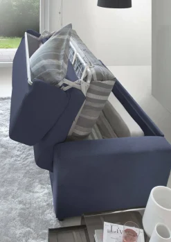 Divani Letto 3 Posti|Salotto > Dmora Divano letto moderno 220x95cm - Estia Blu