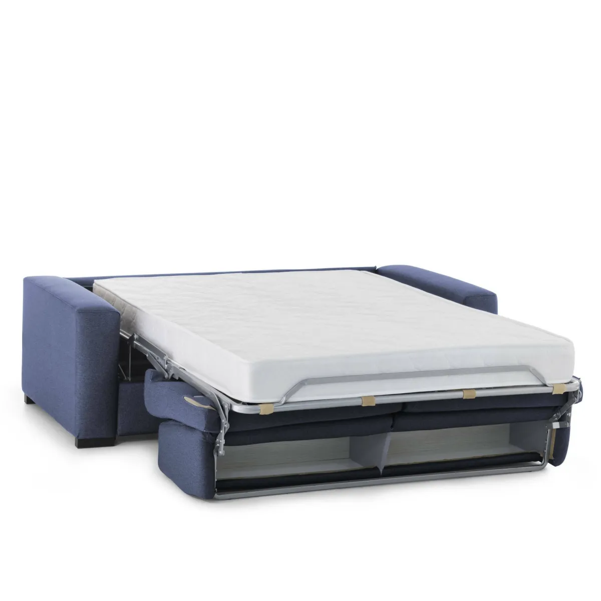 Divani Letto 3 Posti|Salotto > Dmora Divano letto moderno 220x95cm - Estia Blu