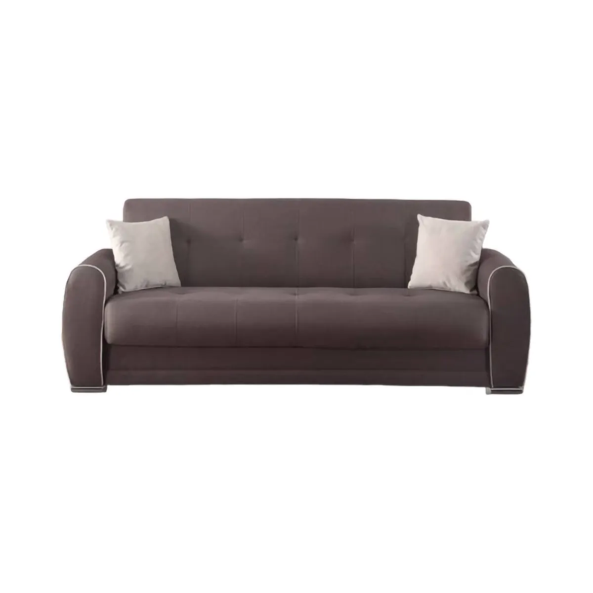 Divani Letto 3 Posti|Salotto > Dmora Divano letto moderno 224x85cm - Alfo Grigio Chiaro