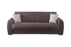 Divani Letto 3 Posti|Salotto > Dmora Divano letto moderno 224x85cm - Alfo Grigio Chiaro