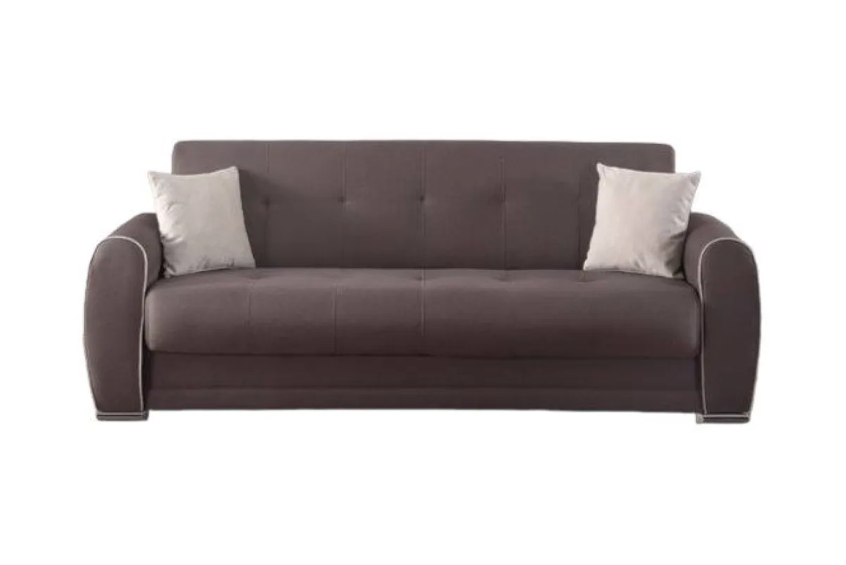 Divani Letto 3 Posti|Salotto > Dmora Divano letto moderno 224x85cm - Alfo Grigio Chiaro