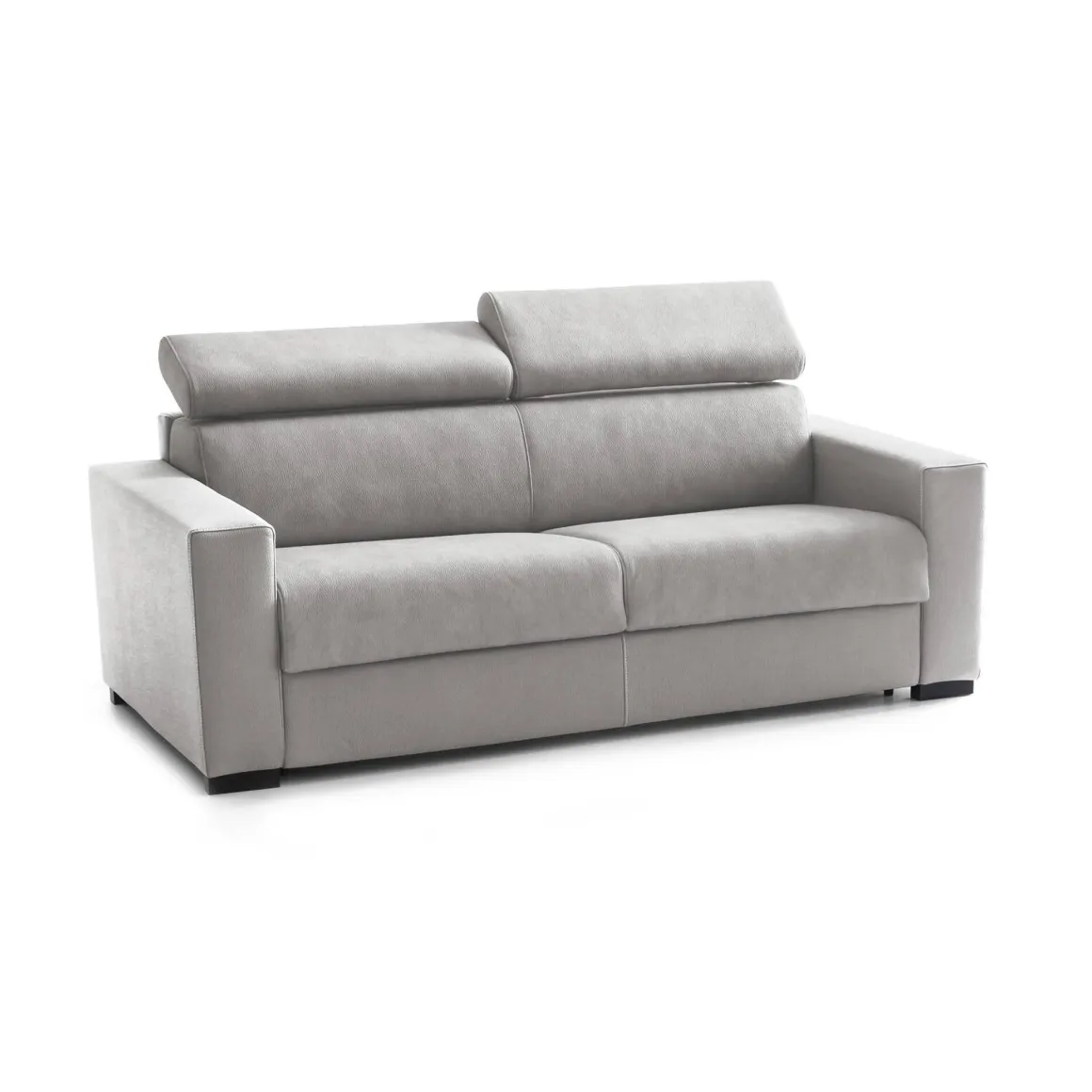 Divano letto moderno grigio 160x95cm - Alinia