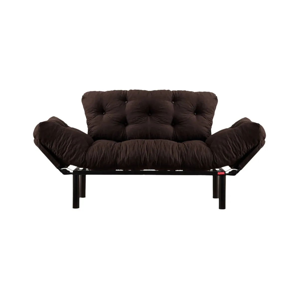 Divani Letto 2 Posti|Divano Contenitore Letto > Dmora Divano letto moderno 155x70cm - Guchol Marrone