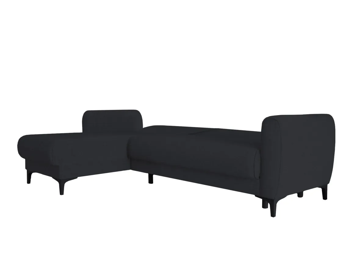 Divano letto per ospiti blu 230x153cm - Aber