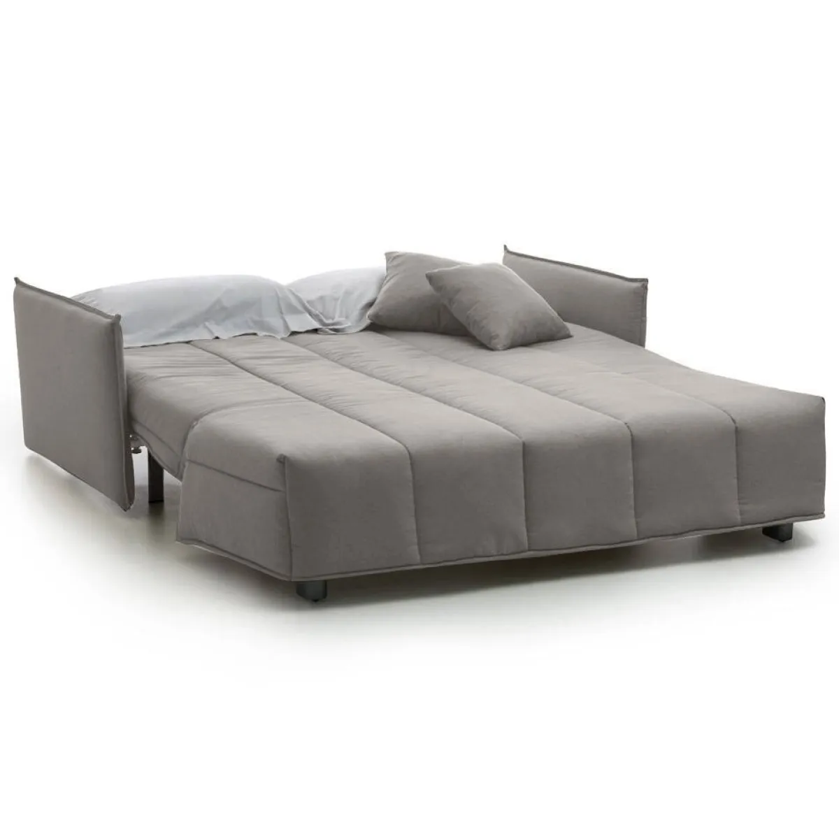 Divani Letto 2 Posti|Salotto > Dmora Divano letto per ospiti 150x90cm - Alaric Grigio