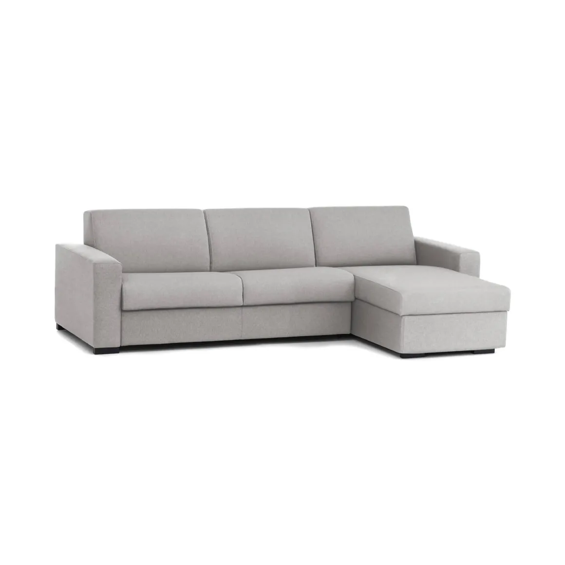 Divano letto per ospiti grigio 280x95cm - Aika
