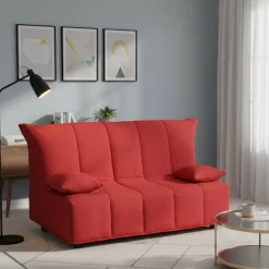Divani Letto 3 Posti|Salotto > Dmora Divano letto per ospiti 165x90cm - Antal Rosso