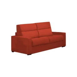 Divani Letto 2 Posti|Divano Contenitore Letto > Dmora Divano Letto 2 Posti Sfoderabile Contenitore 180x95 cm, di Apertura a Ribalta Made in Italy - None Arancione