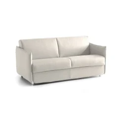 Divani Letto 2 Posti|Divano Contenitore Letto > Dmora Divano Letto 2 Posti Sfoderabile Contenitore 180x95 cm, di Apertura a Ribalta Made in Italy - Casabona Beige