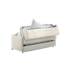 Divani Letto 2 Posti|Divano Contenitore Letto > Dmora Divano Letto 2 Posti Sfoderabile Contenitore 185x95 cm, di Apertura a Ribalta Made in Italy - Rigolato Beige