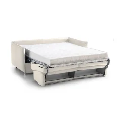 Divani Letto 2 Posti|Divano Contenitore Letto > Dmora Divano Letto 2 Posti Sfoderabile Contenitore 185x95 cm, di Apertura a Ribalta Made in Italy - Rigolato Beige