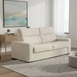Divani Letto 3 Posti|Divano Contenitore Letto > Dmora Divano Letto 3 Posti Sfoderabile Contenitore 225x95 cm, Lavabile Made in Italy - Benedetto Beige