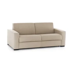 Divano letto 2 posti beige 160x95cm - Alcatraz