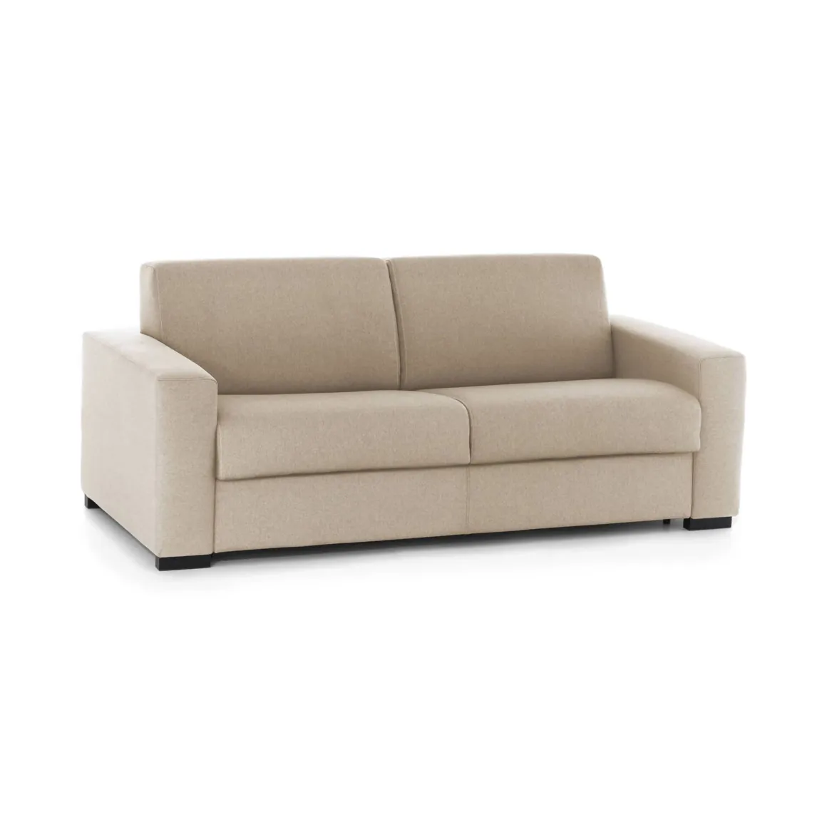 Divano letto 2 posti beige 160x95cm - Alcatraz