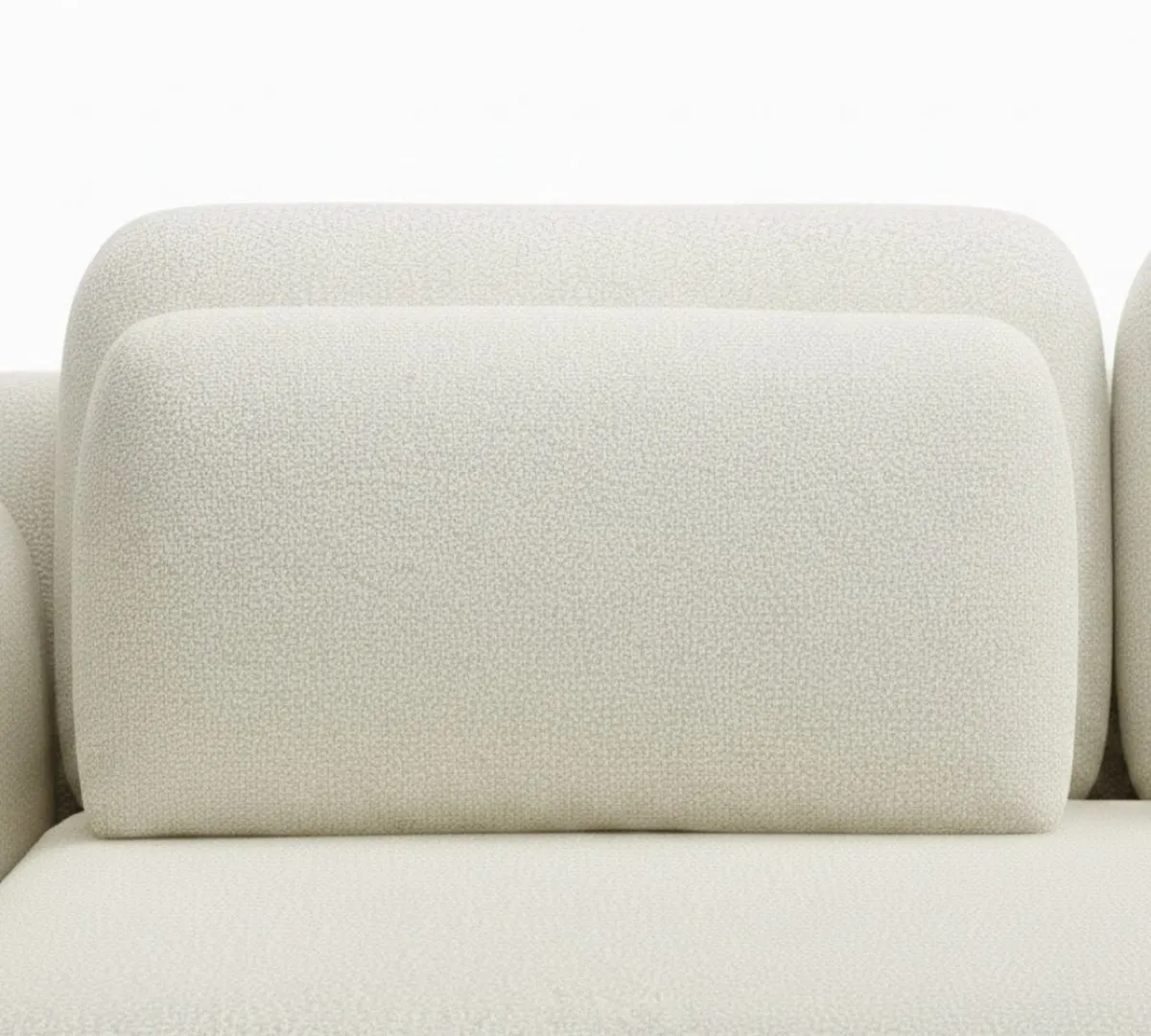 Divani Letto 3 Posti|Divano Contenitore Letto > Dmora Divano Letto 3 Posti Contenitore di Apertura a Libro 266x121 cm, Reclinabile - Sessame Bianco Crema