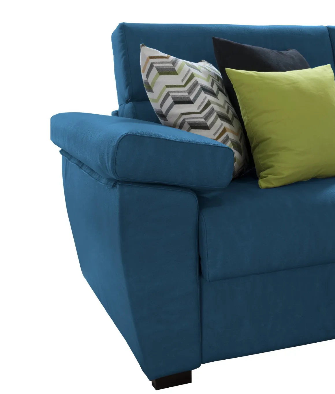 Divani Letto 3 Posti|Divani Letto > Dmora Divano Letto 3 Posti Sfoderabile Lavabile 205x86 cm, Idrorepellente Letto Estraibile Materasso Incluso Rete a Doghe Made in Italy - Avellana Blu