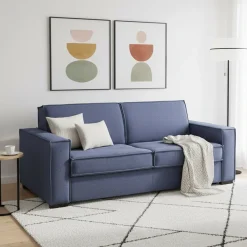 Divani Letto 2 Posti|Salotto > Dmora Divano letto 2 posti 200x95cm - Amapola Blu