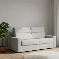 Divani Letto 3 Posti|Divano Contenitore Letto > Dmora Divano Letto 3 Posti Sfoderabile Contenitore 225x95 cm, Lavabile Made in Italy - Benedetto Grigio Chiaro