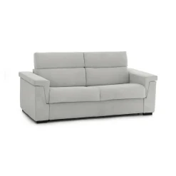 Divani Letto 3 Posti|Divano Contenitore Letto > Dmora Divano Letto 3 Posti Sfoderabile Contenitore 225x95 cm, Lavabile Made in Italy - Pacecos Grigio Chiaro