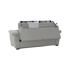 Divani Letto 3 Posti|Divani Letto > Dmora Divano Letto 3 Posti Sfoderabile Lavabile 205x86 cm, Idrorepellente Letto Estraibile Materasso Incluso Rete a Doghe Made in Italy Grigio Chiaro